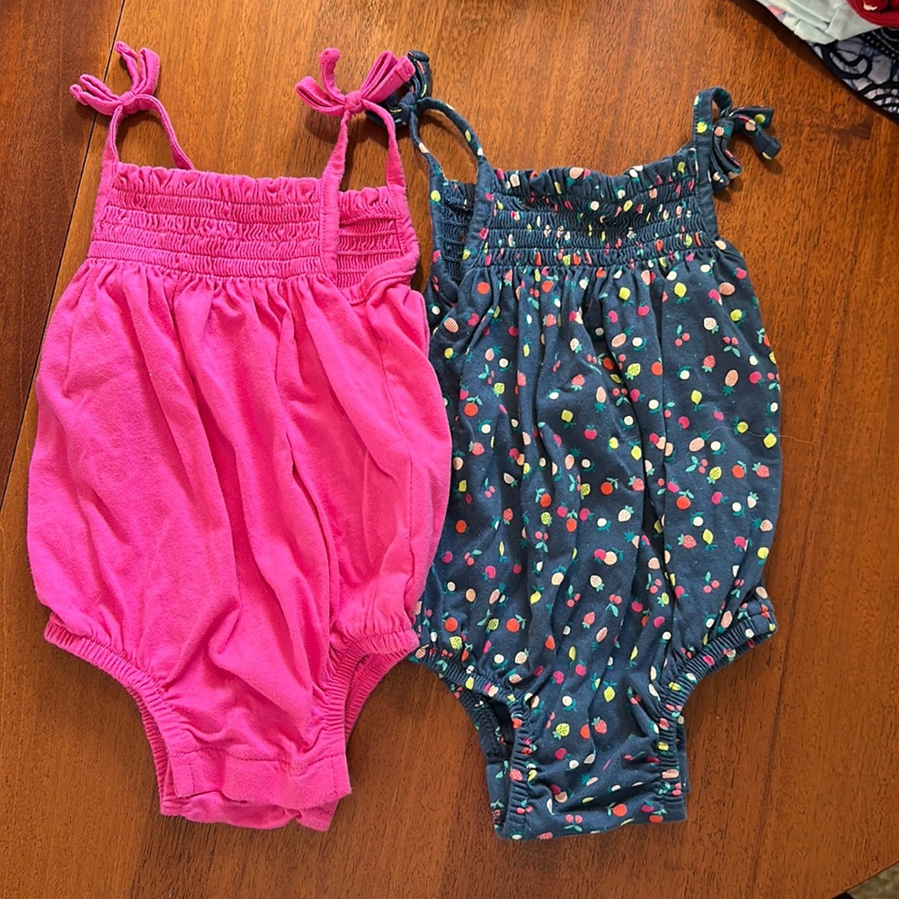 Washed never worn baby girl gap bubbles